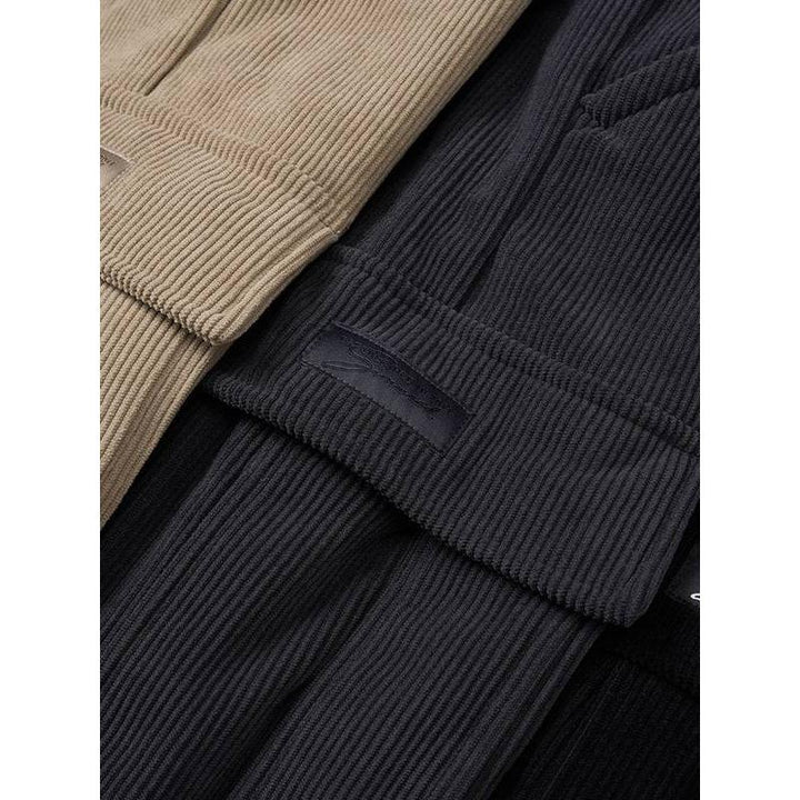 New Oversize Fleece Liner Corduroy Cargo Pants