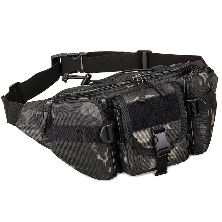 Army fan bag outdoor big waist bag riding bag