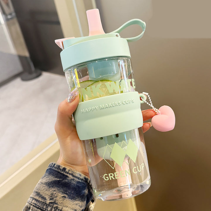 27oz Water Bottle with Straw Filter Cover