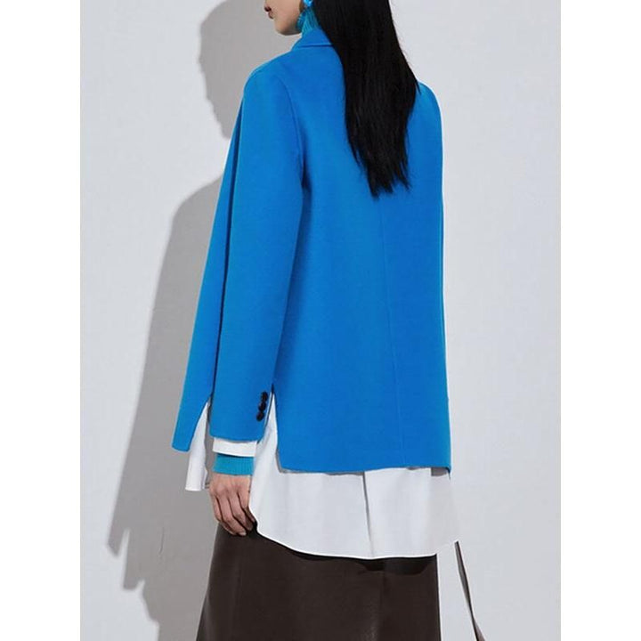 Women's Chic Notched Collar Jacket