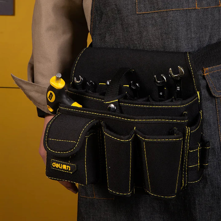 Multifunctional Waist Tool Bag for Electricians and Repair Professionals