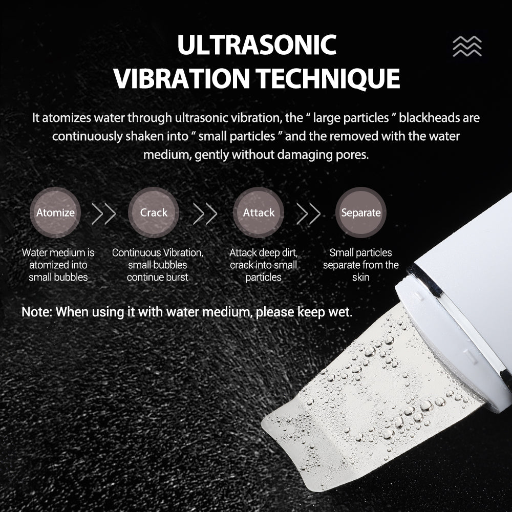 Ultrasonic Blackhead Remover Scrubber