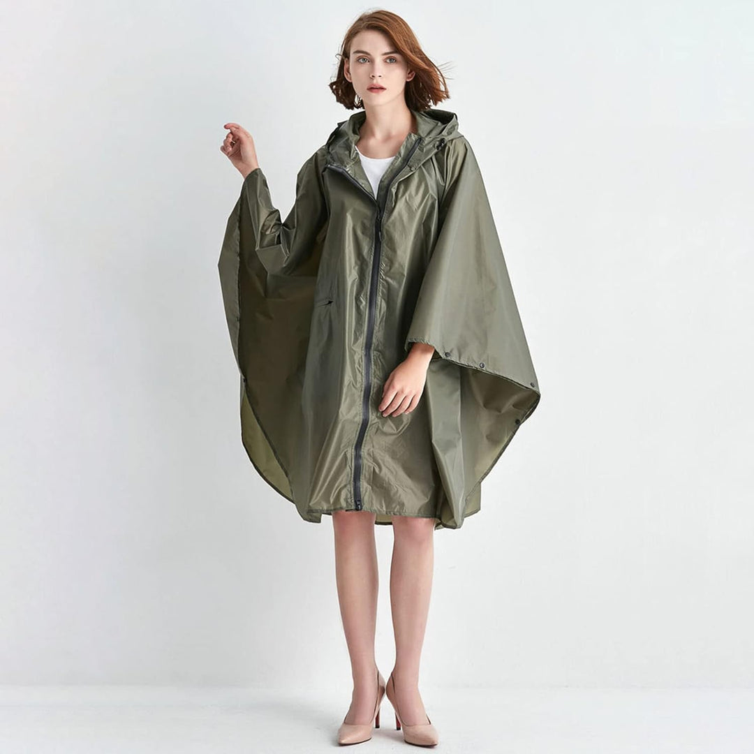 Unisex Electric Car & Bicycle Riding Rain Poncho