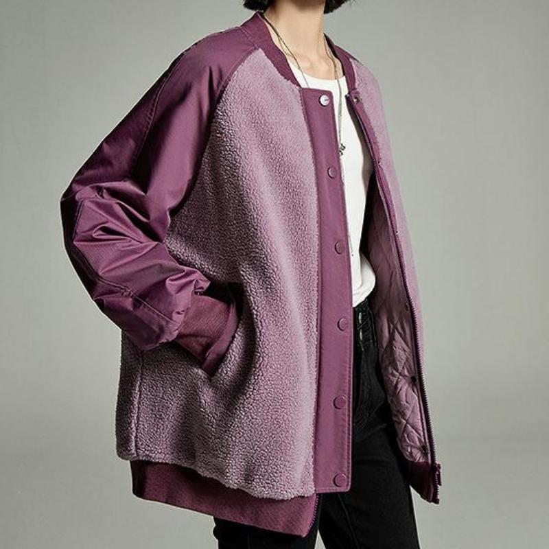 Thickened Plush Cotton Coat