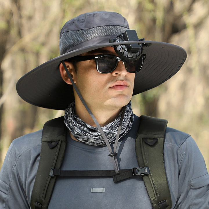 Men's Outdoor Sun Hat Hiking Climbing Fishing Hat