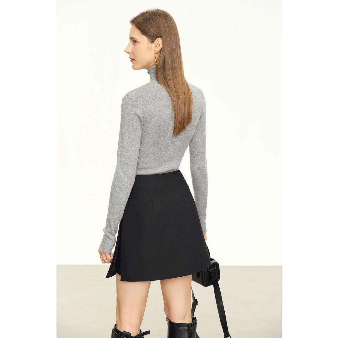 Autumn-Winter High Waist Casual Shorts Skirt