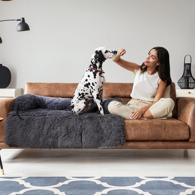 Cozy Fluffy Large Dog Bed