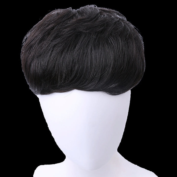 Wig Men's Invisible Seamless Head Hair Supplementing Piece