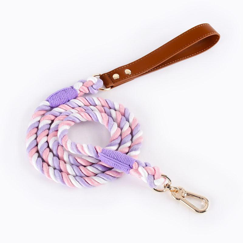 Durable No-Tangle Braided Dog Leash