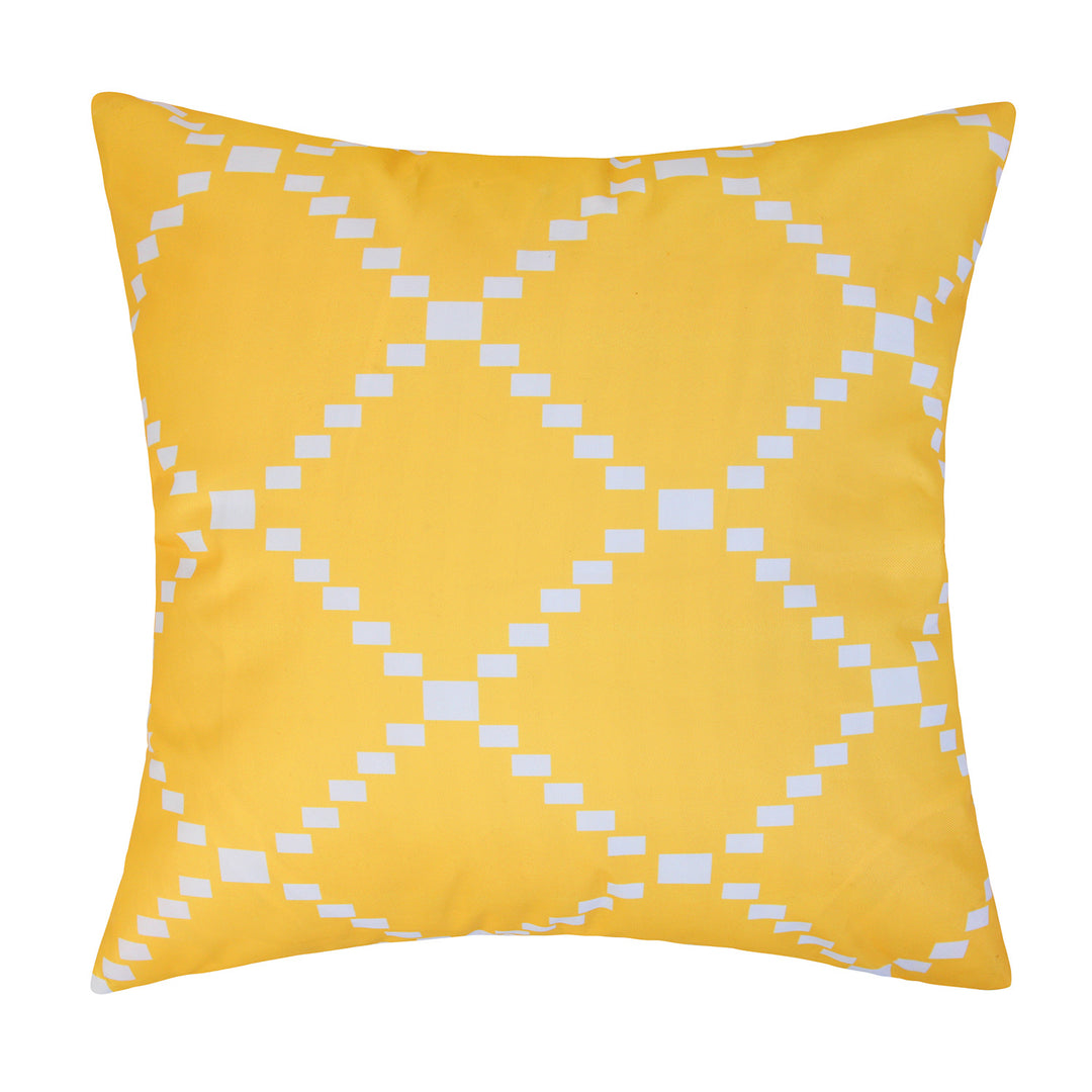 Boho Waterproof Geometric Throw Pillow Covers for Outdoor and Indoor Use