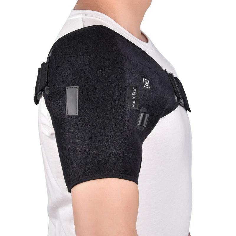 Adjustable Heated Shoulder Massage Brace