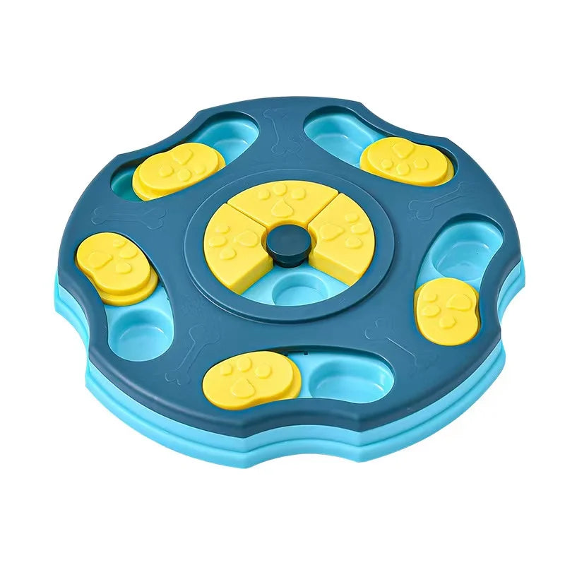 Interactive Slow Feeder Dog Bowl & Puzzle Toy