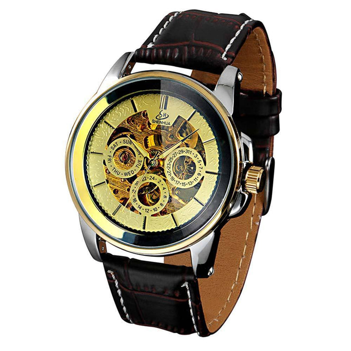 Men's Fashion Hollowed-out Automatic Mechanical Watch