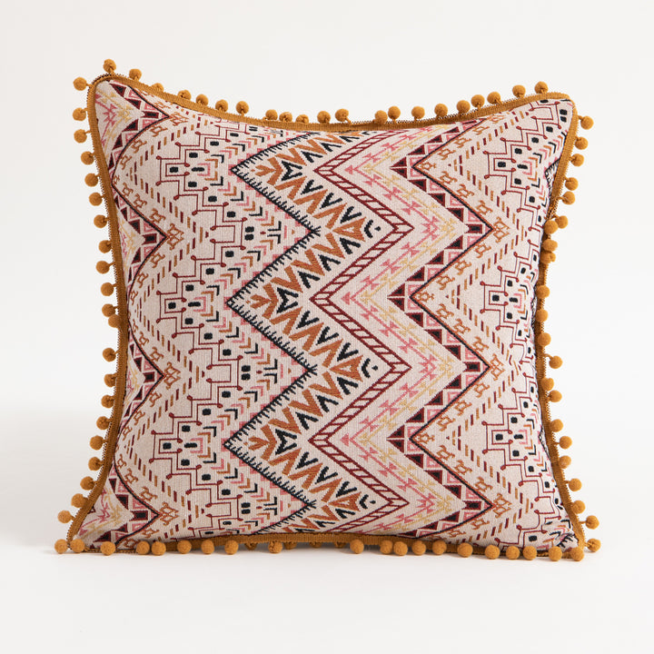 Moroccan Boho Tassel Cushion Covers for Sofa and Bed