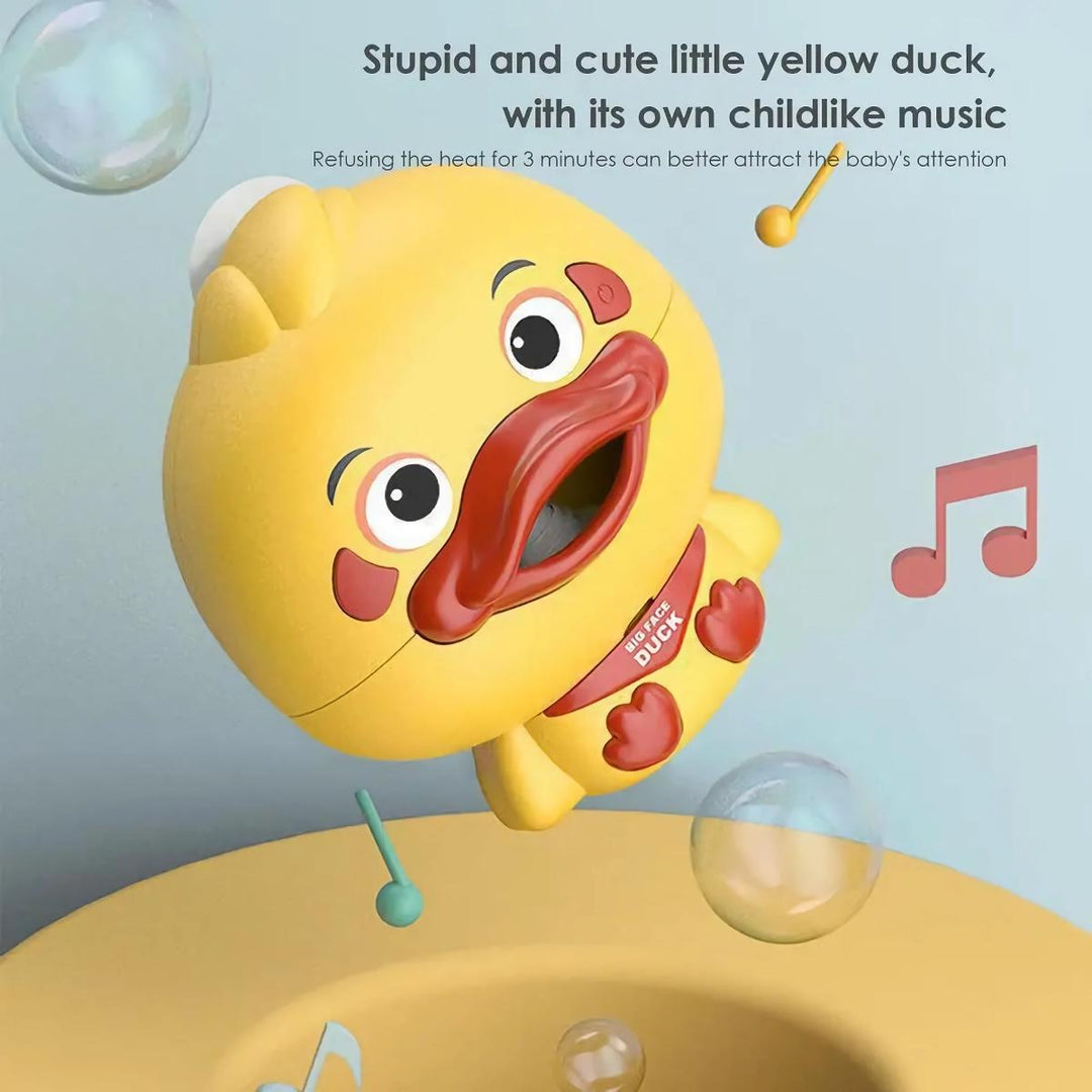 Yellow Duck Automatic Bubble Maker for Kids