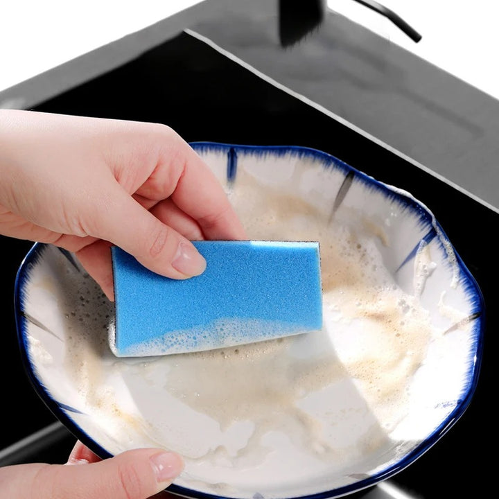 10-Pack Double-Sided Magic Sponges for Rust Removal