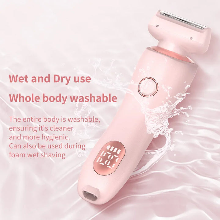 2-in-1 Rechargeable Hair Removal Epilator & Body Razor for Women