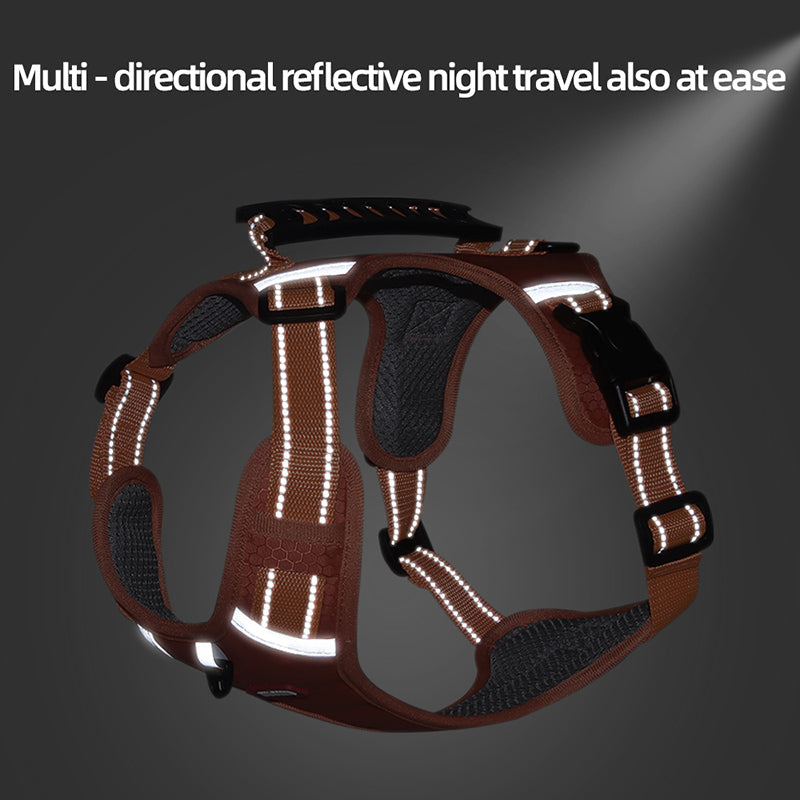 Adjustable Reflective Dog Harness