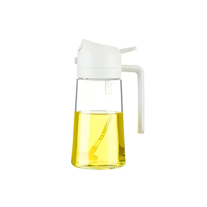 2-in-1 Glass Oil Sprayer Bottle