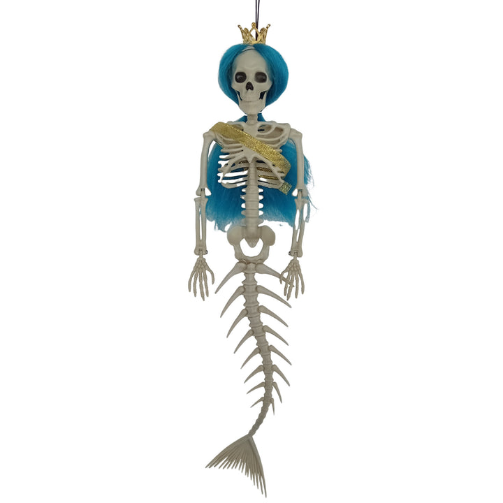 Halloween Hanging Mermaid Bone Pendant Outdoor Courtyard Decoration