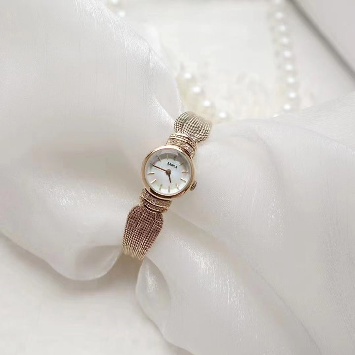 Retro Net Thin Chain Exquisite Quartz Watch