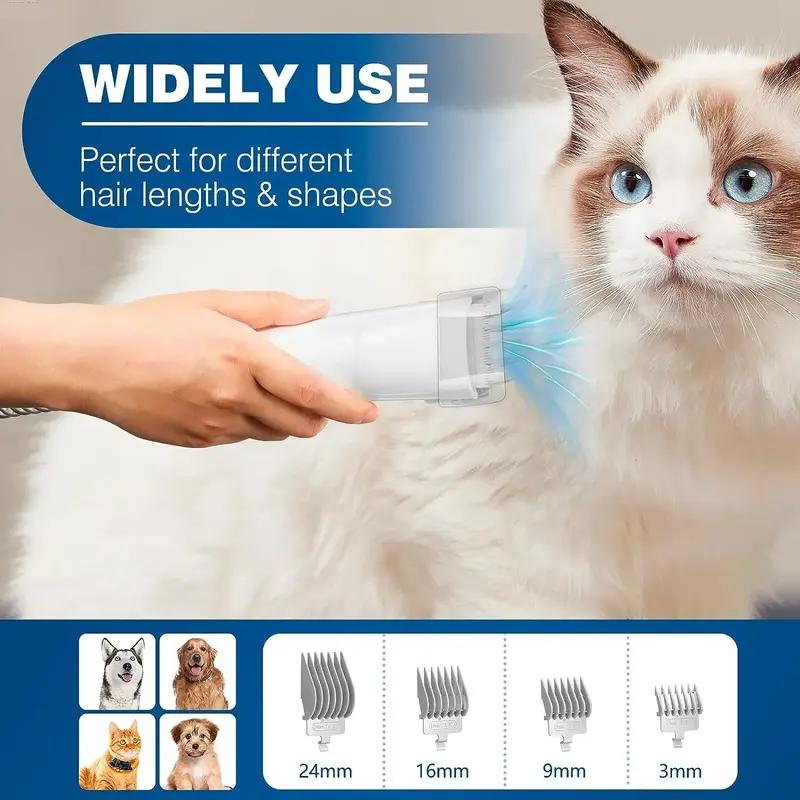 Pet Grooming Vacuum Kit