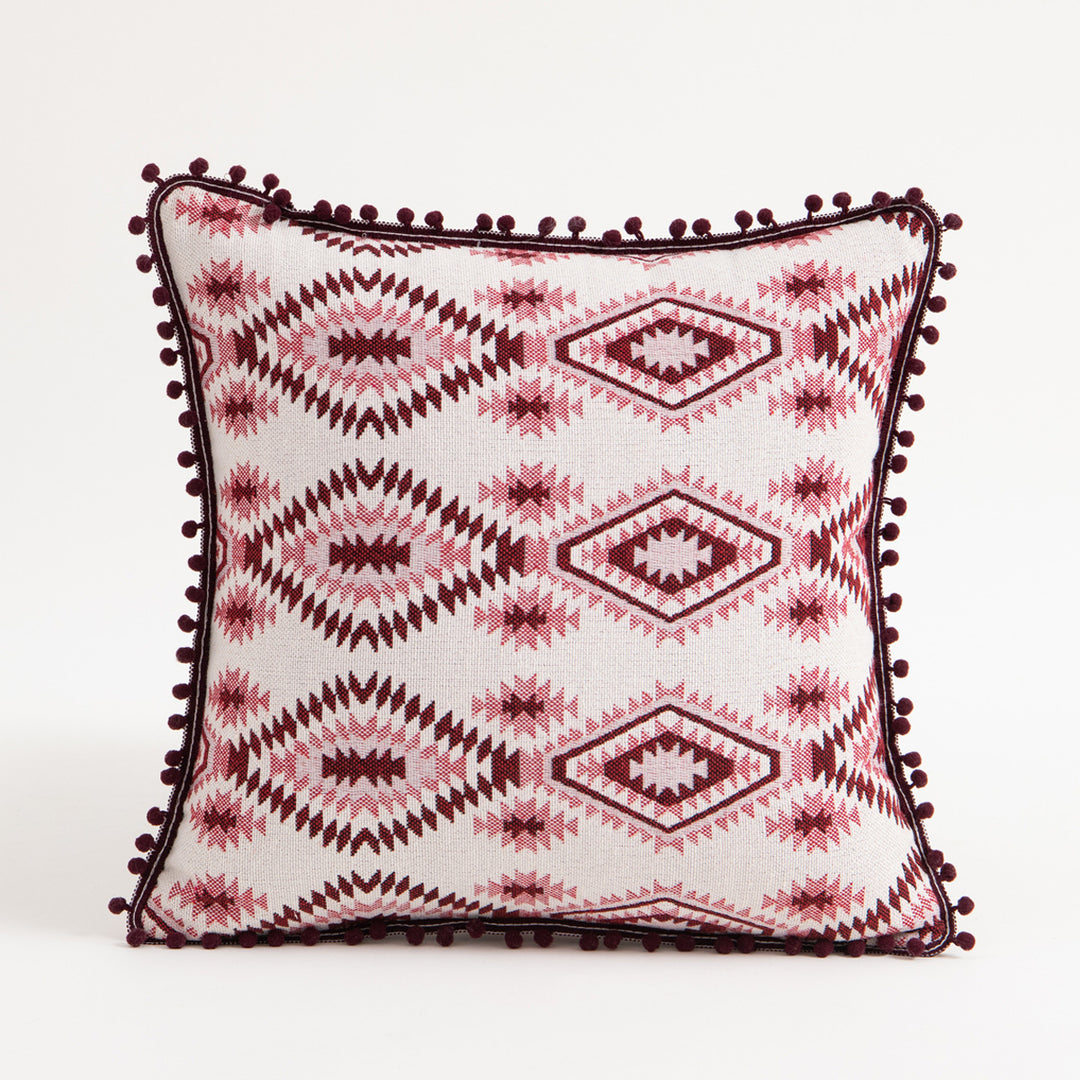 Moroccan Boho Tassel Cushion Covers for Sofa and Bed