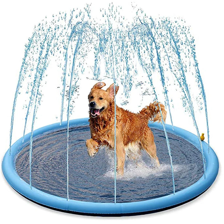 Interactive Dog Splash Pool & Sprinkler Mat