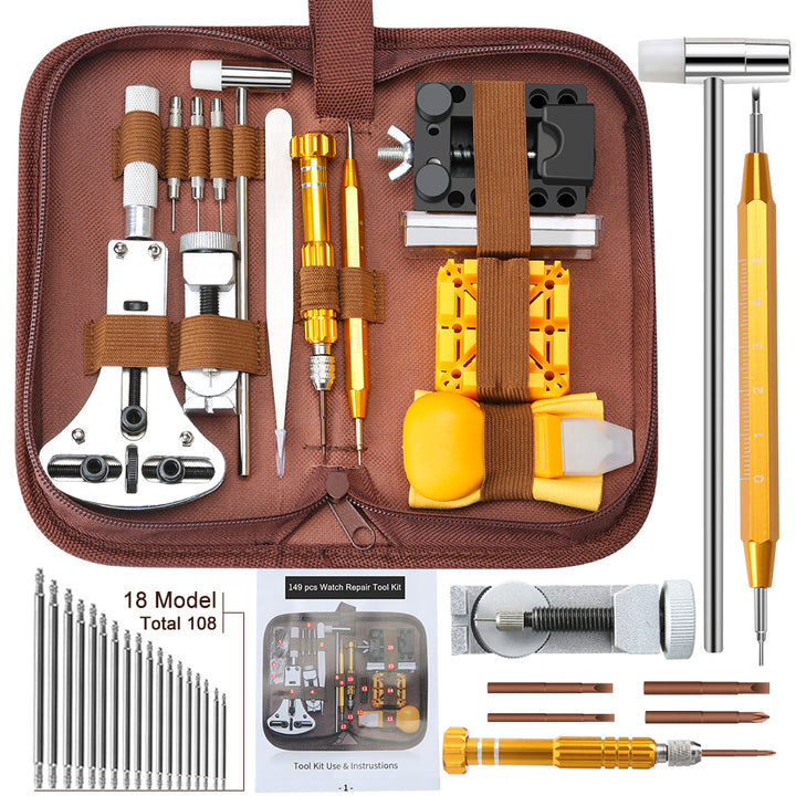 149-in-1 Professional Watch and Electronics Repair Tool Kit