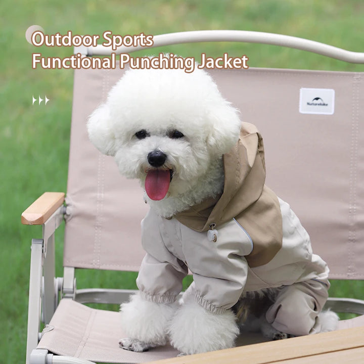 Waterproof Dog Raincoat for Small Breeds