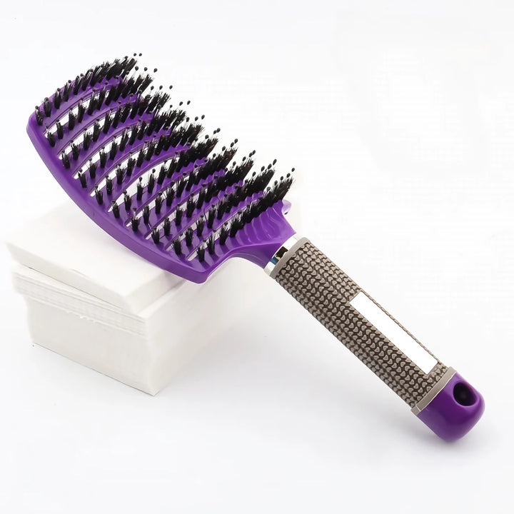 Curved Bristle Massage Comb