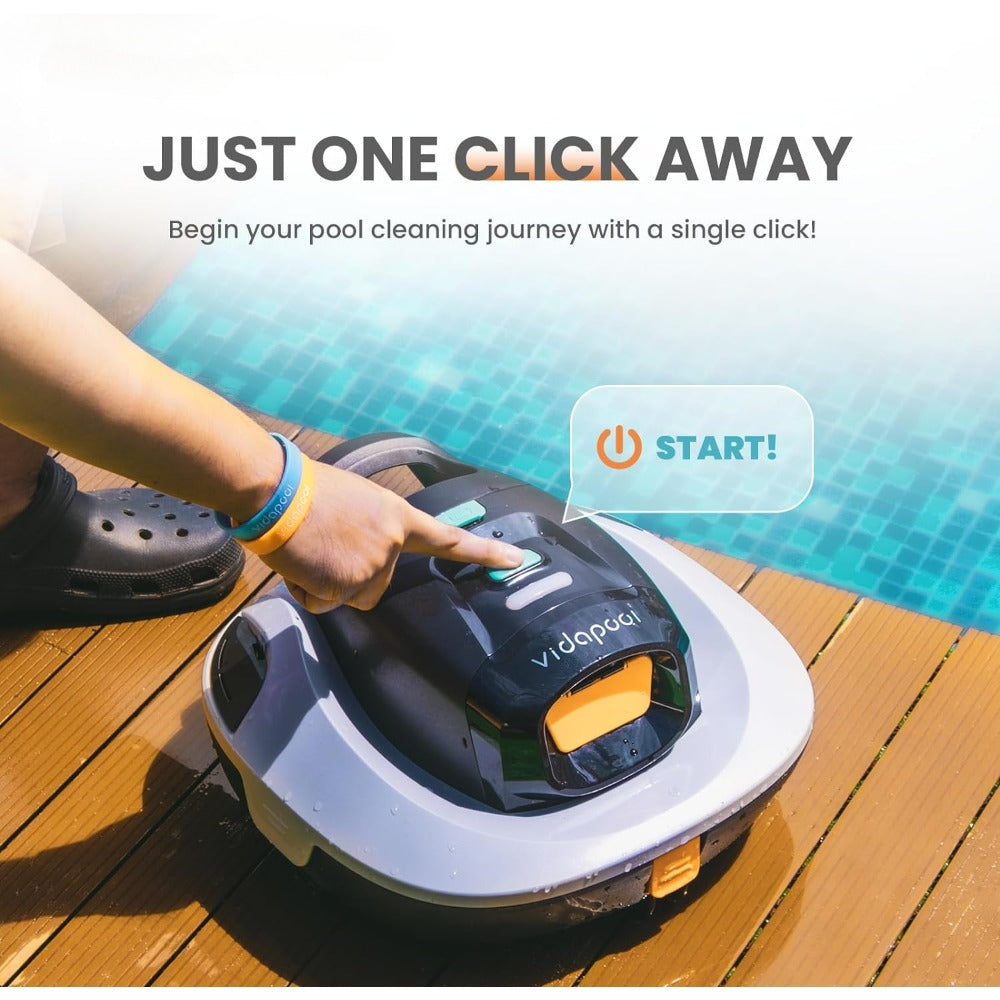 Cordless Robotic Pool Vacuum Cleaner