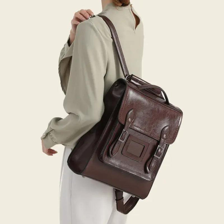 Vintage Genuine Leather Backpack