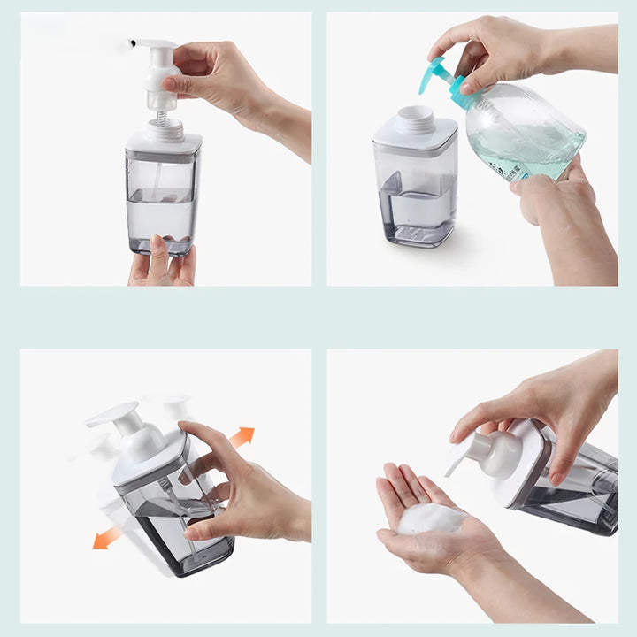 Transparent Foam Pump Dispenser