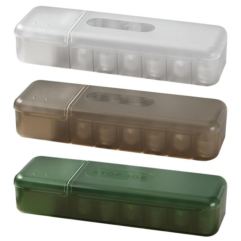 Cable Storage Box with 7 Compartments for Home and Travel