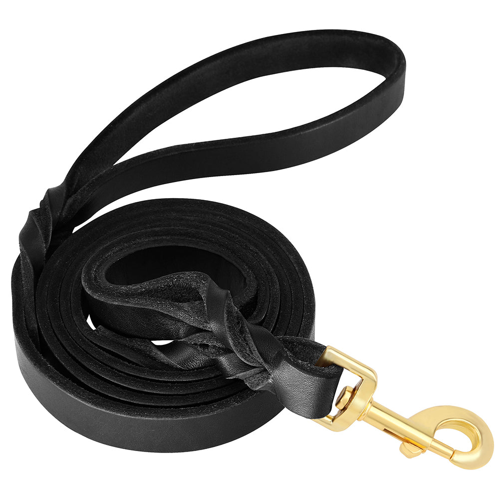 6ft Genuine Leather Dog Leash