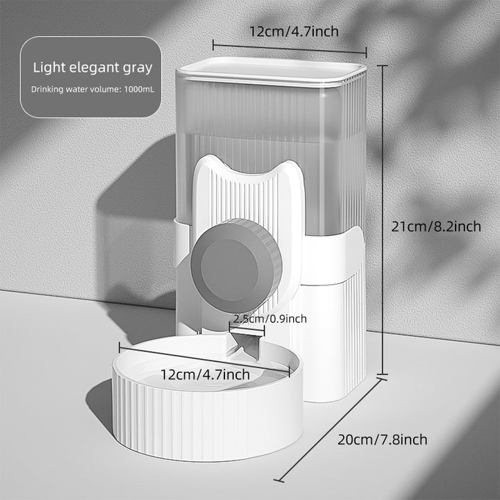 Automatic Pet Feeder and Water Dispenser