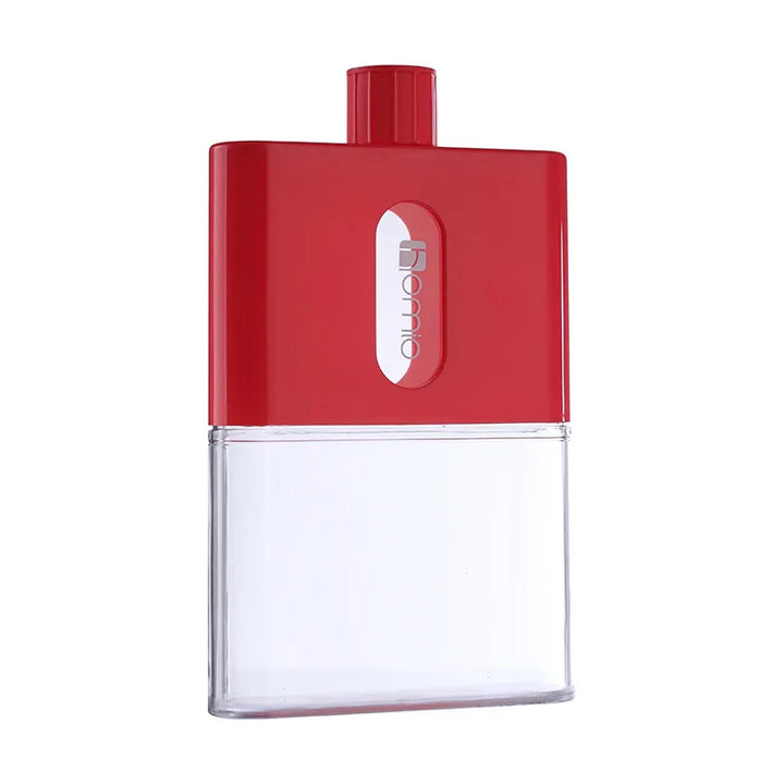 BPA Free A5 Flat Water Bottle - Portable Paper Pad Flask