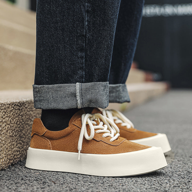 Men's Height Increasing Suede Loafers