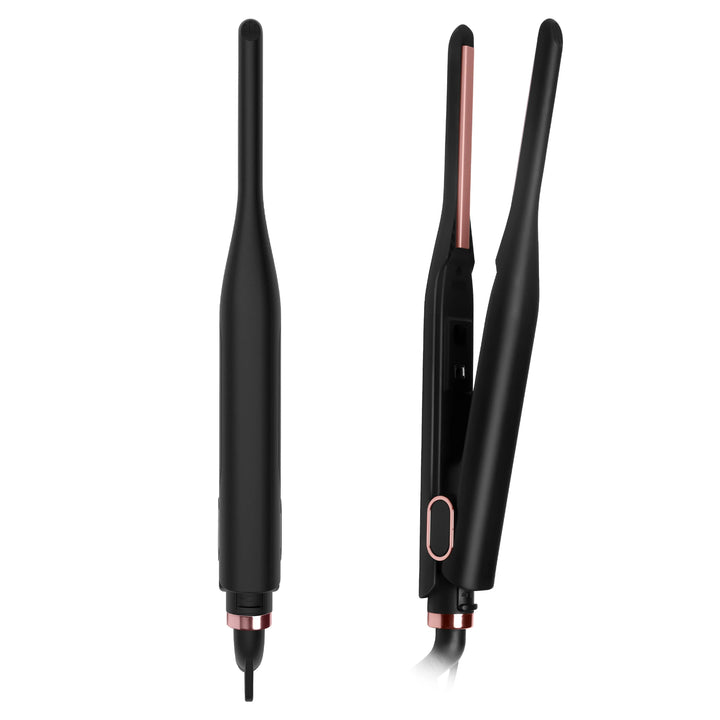 Mini Hair Straightener for Short Hair & Beard