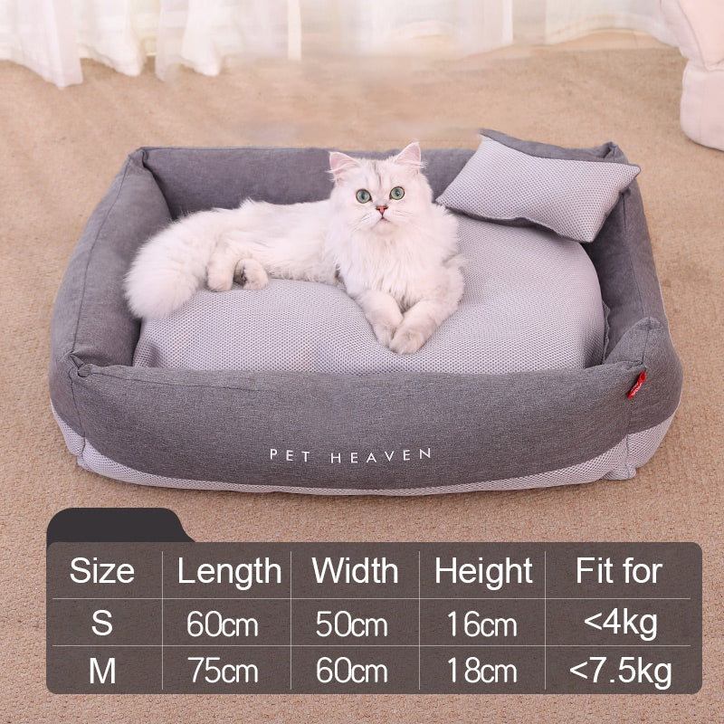 All-Season Cozy Cat and Dog Bed