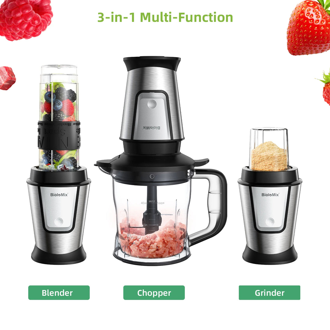 3-in-1 Multifunctional Food Processor