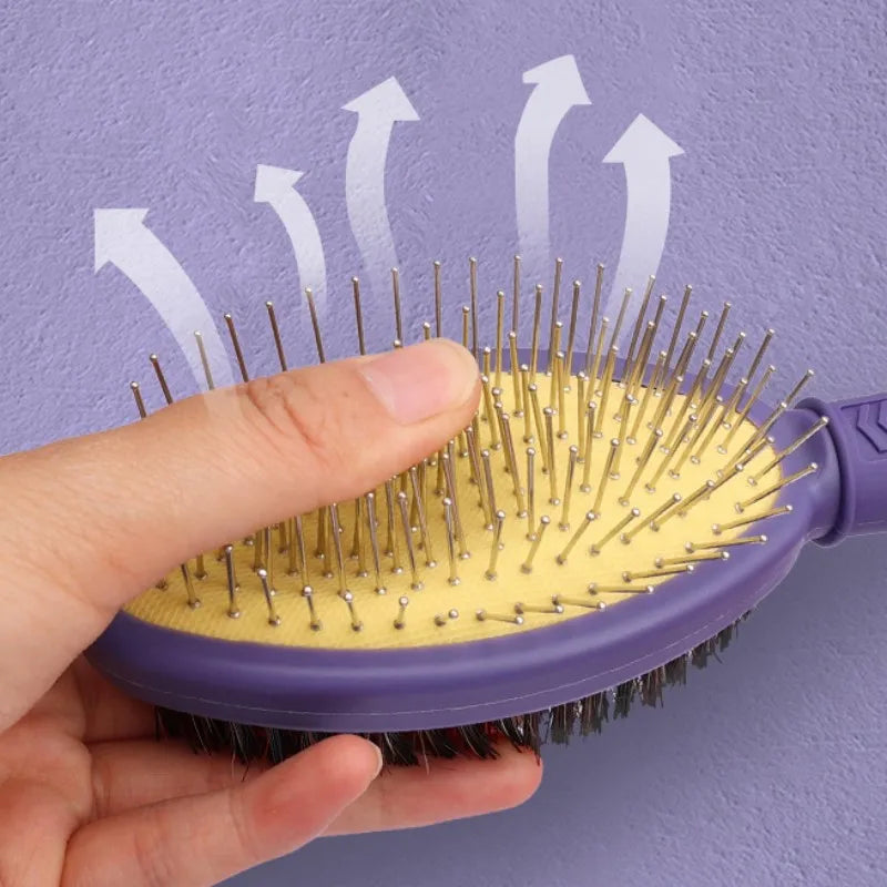 Double-Sided Dog Grooming Brush