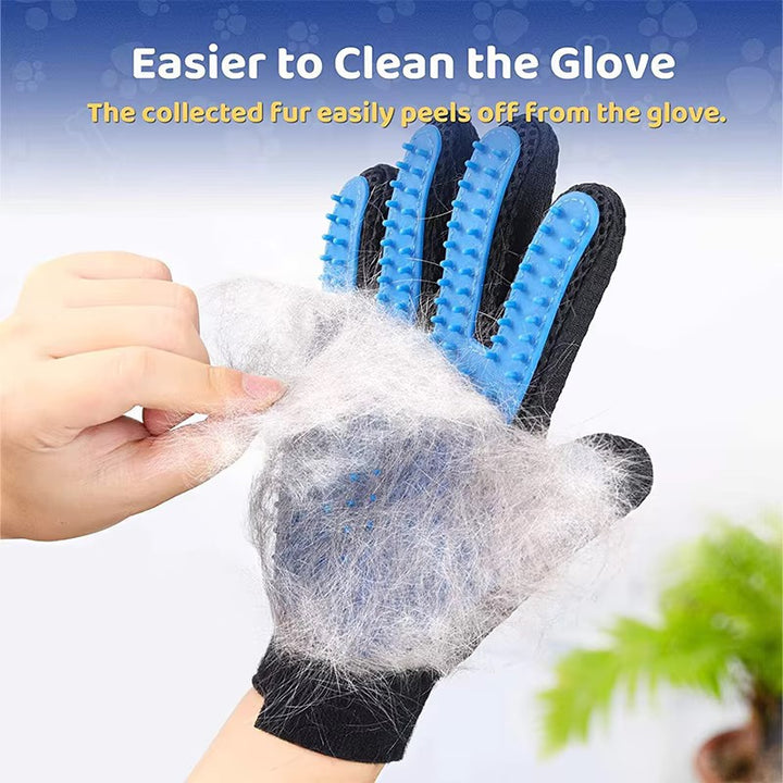 Pet Hair Remover Glove for Dogs and Cats