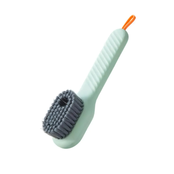 Automatic Liquid Discharge Multifunction Shoe Brush - Deep Cleaning Soft Bristles