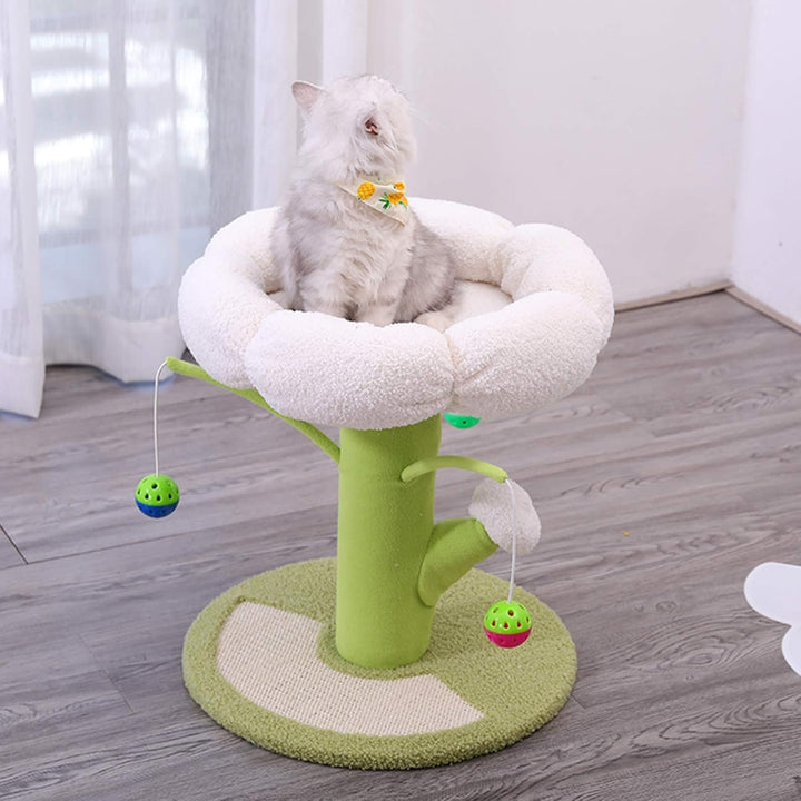 Ultimate Cat Tree Tower with Scratcher Post & Climbing Frame