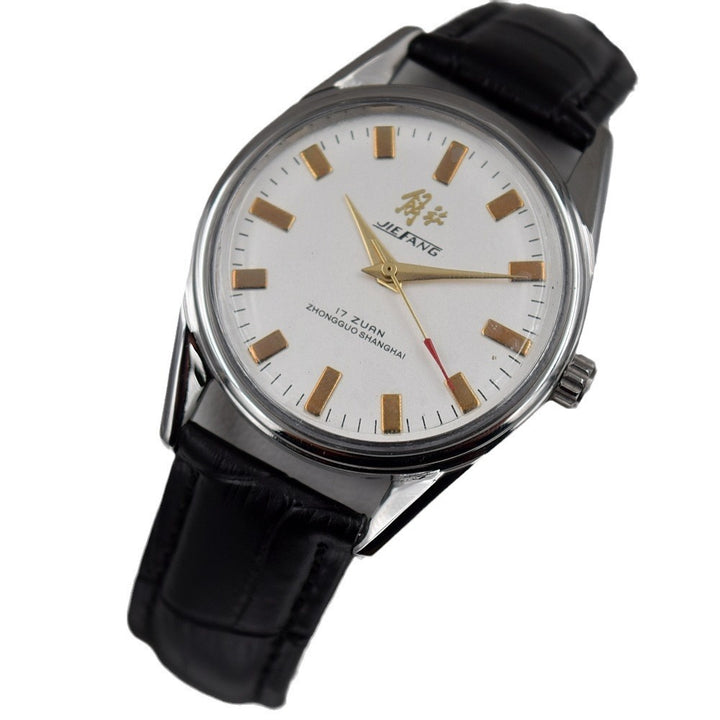 Men's Manual Spring Mechanical Ultra-thin Retro Watch