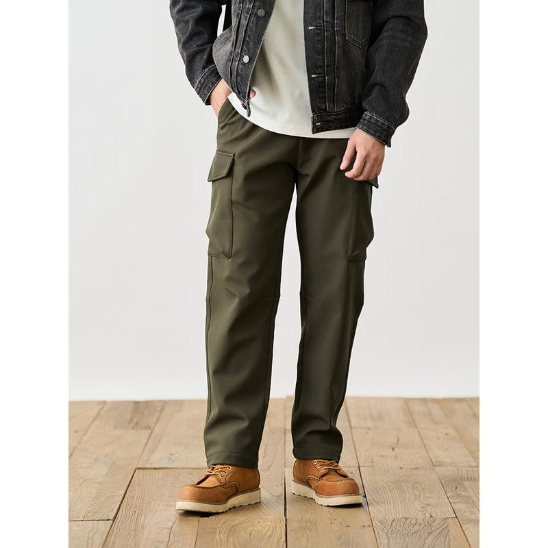 Loose Tapered Waterproof Fleece Lined Cargo Pants