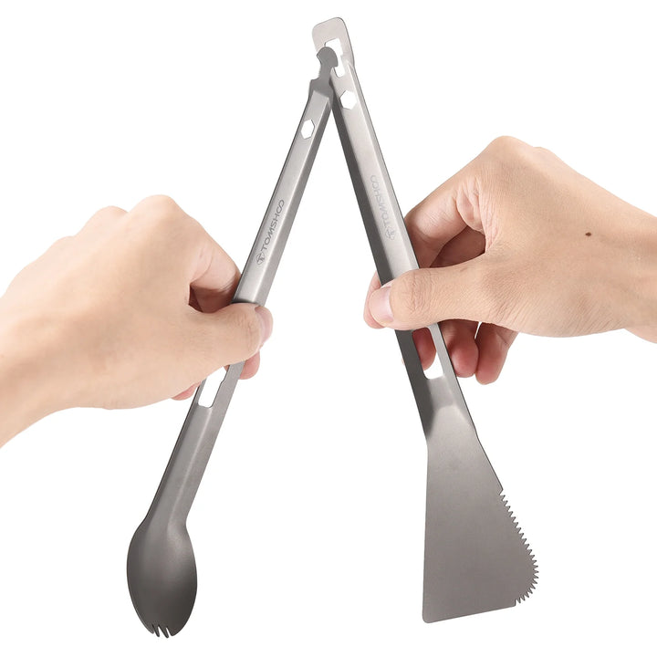 Titanium Multi-Use Camping Utensil Set