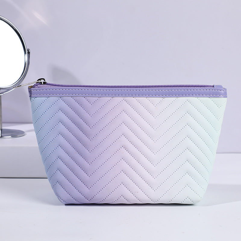 Gradient Color Makeup Bag for Women